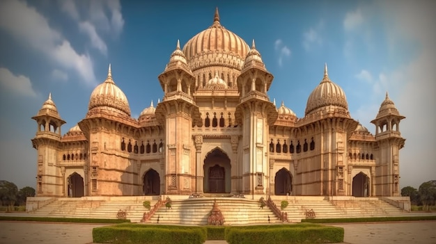 Edifício histórico icônico com bela arquitetura _24xjpg