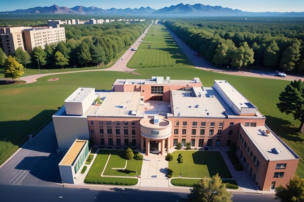 Edificio del hospital Institución médica de la Cruz Roja Tratamiento de la salud Fondo de pantalla de la enfermedad