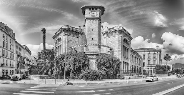 Edifício icônico Lycee Massena em Nice Cote d'Azur França