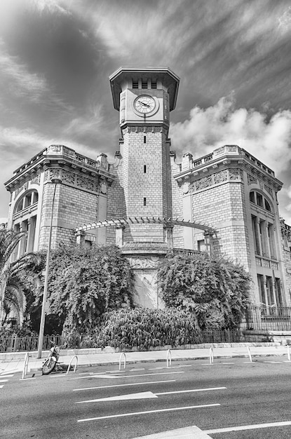 Edificio icónico Lycee Massena en Niza Cote d'Azur Francia