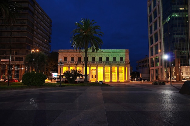 El edificio en Montevideo, Uruguay