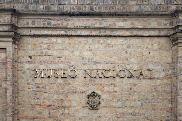 Edificio del Museo Nacional de Colombia en Bogotá