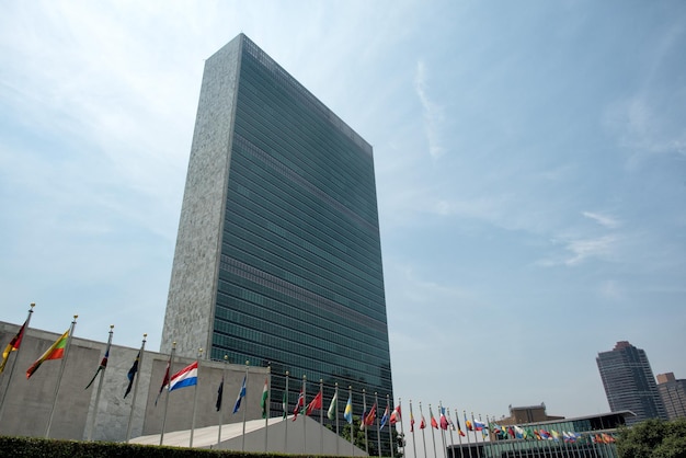 Edificio de las Naciones Unidas en Nueva York