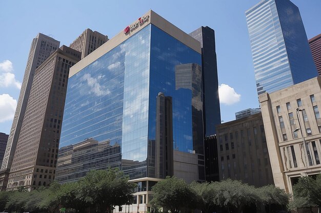 Edificio de oficinas en el centro de Houston