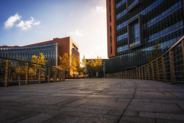 El edificio de oficinas