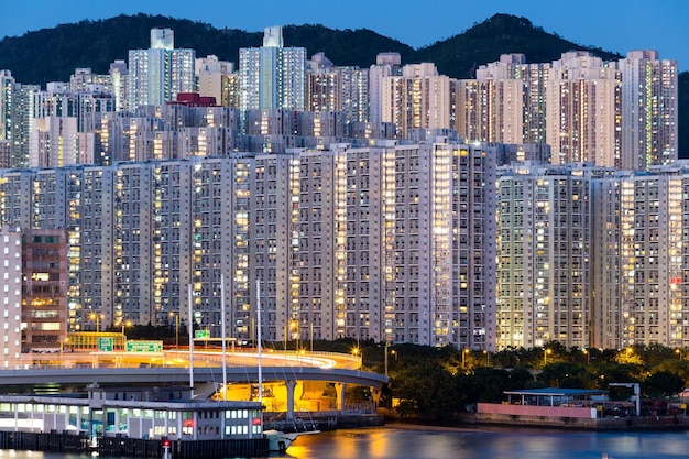 Edifício residencial de Hong Kong