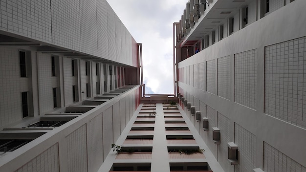 Edifício residencial de Singapura também conhecido como HDB