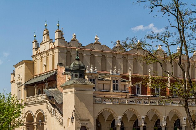 Edificio Sukiennice en Cracovia Polonia