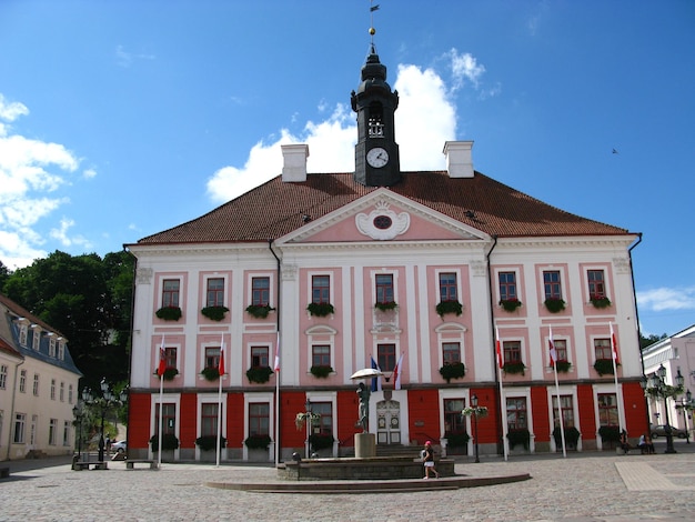 El edificio en Tartu Estonia