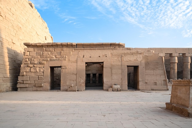 Edificio del templo de Karnak de Egipto