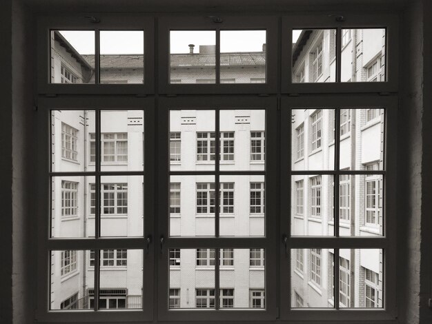 Foto edificio visto desde la ventana