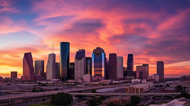 Los edificios altos de Houston