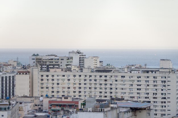 Edificios en el barrio de Copacabana en Río de Janeiro, Brasil