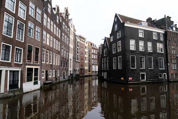 Edificios del casco antiguo de Amsterdam