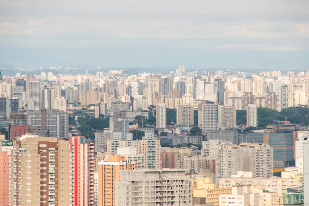Edificios en el centro de Sao Paulo en Brasil