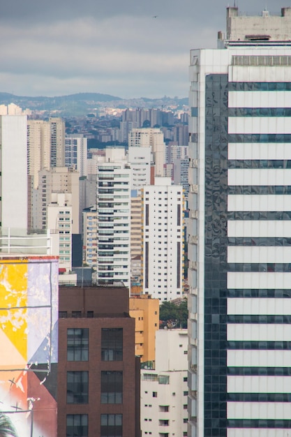 Edificios en el centro de Sao Paulo en Brasil