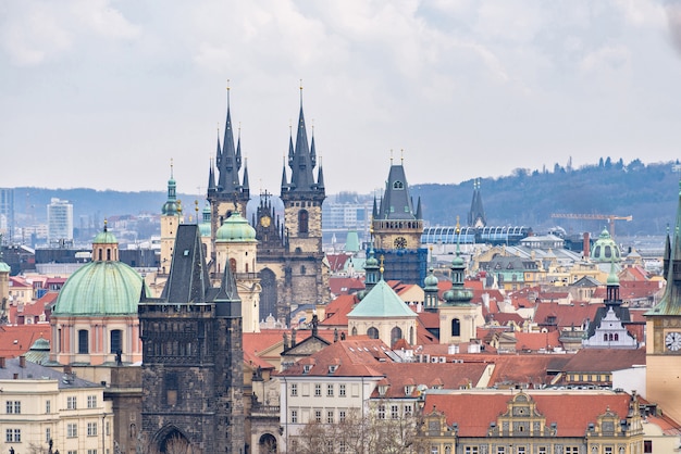 Edificios de la ciudad de Praga