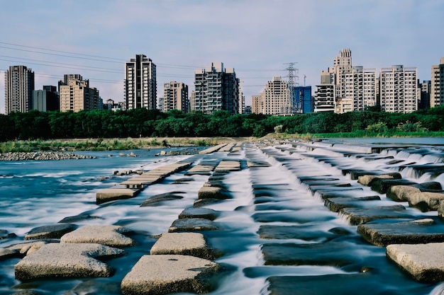 Foto edificios en la ciudad