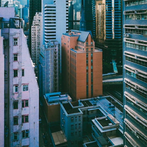Foto edificios en la ciudad