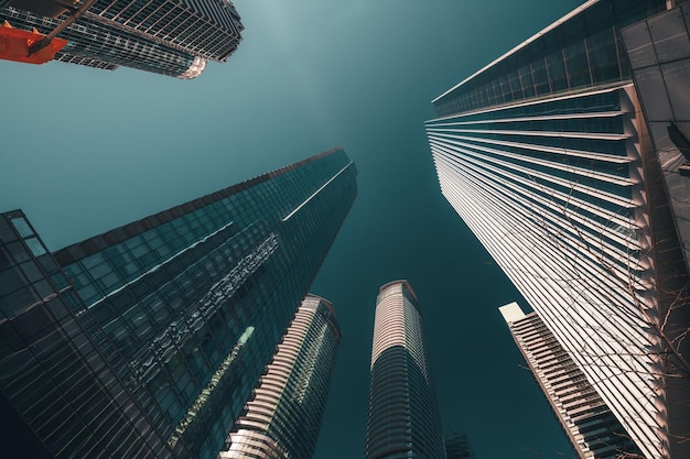 Edifícios comerciais em Toronto, Ontário, Canadá