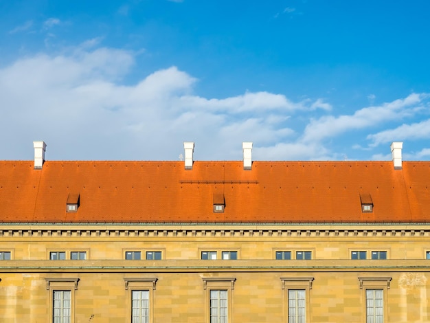 Edifícios em residenz munich alemanha