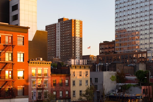 Edifícios modernos na cidade