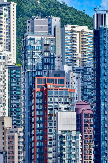 Foto edifícios modernos na cidade