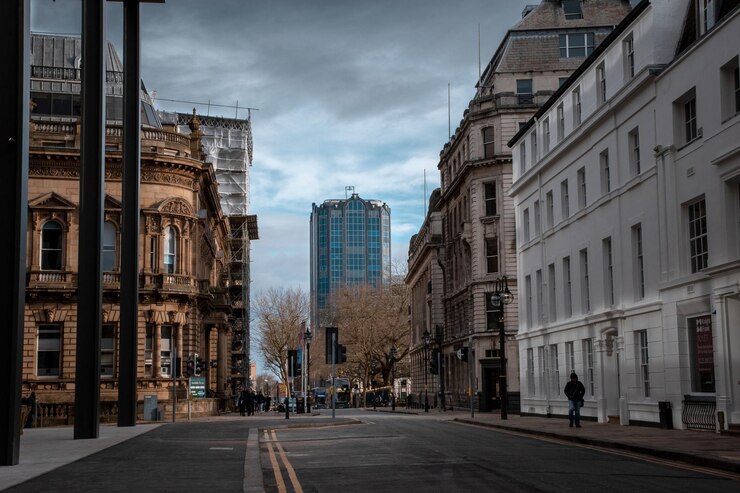Foto edifícios na cidade