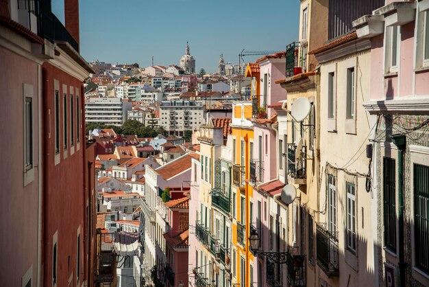 Edifícios na cidade