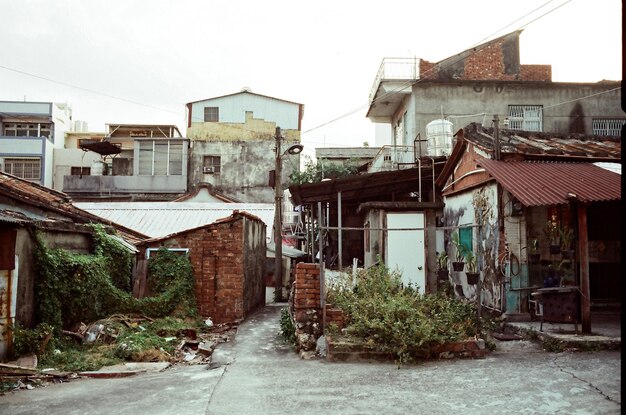 Edifícios na cidade