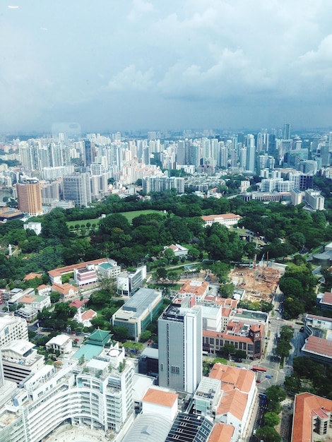 Edifícios na cidade