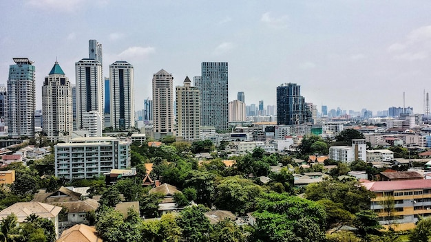 Edifícios na cidade