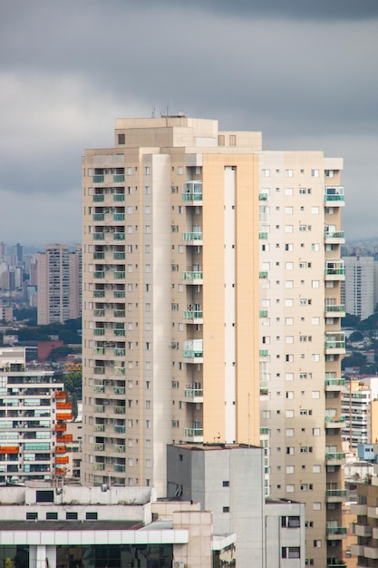 Edifícios no centro de São Paulo no Brasil