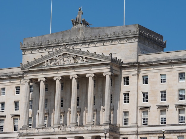 Edificios del Parlamento de Stormont en Belfast