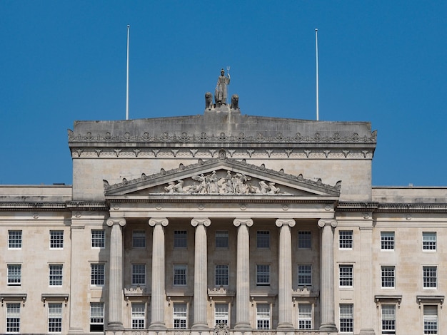 Edificios del Parlamento de Stormont en Belfast