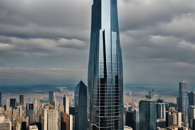 Foto edificios de rascacielos