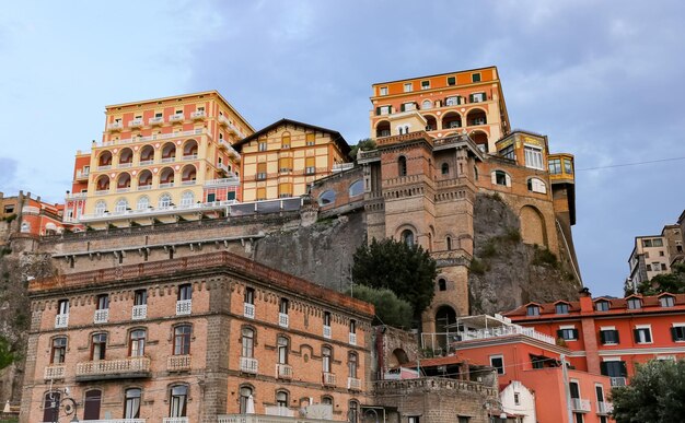 Edificios en Sorrento Nápoles Italia