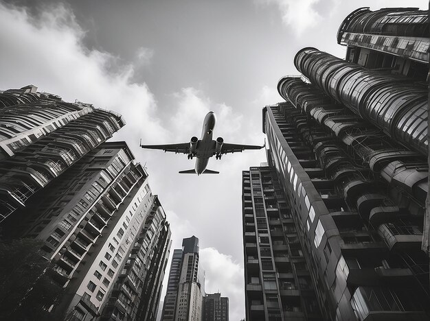 Edificios desde el suelo