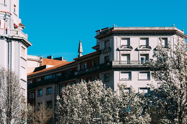 Edificios tradicionales en Santander Cantabria España