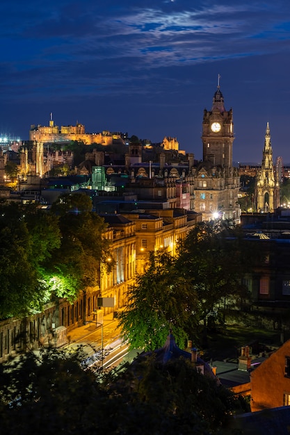 Edinburgh Sonnenuntergang