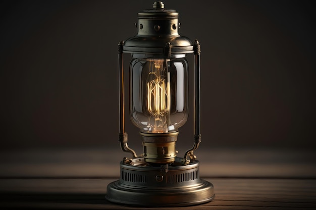 Edison-Lampe AI generiert