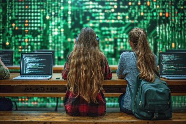 Educación en línea y composición de aprendizaje con estudiantes en e