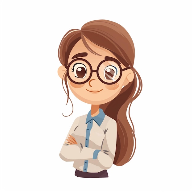 Educación del maestro de la escuela Ilustración de conocimiento Diseño conceptual feliz Libro de clase vectorial
