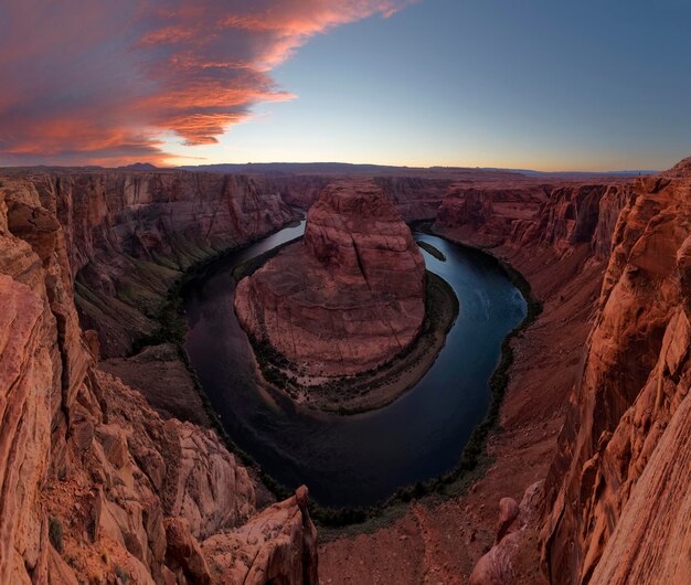 Ee.Uu., Arizona, Page, Río Colorado, Glen Canyon National Recreation Area, Horseshoe Bend