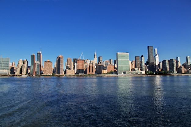 Eeast River en Nueva York, Estados Unidos