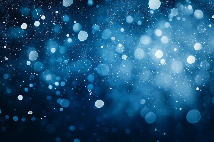 Efecto Bokeh azul
