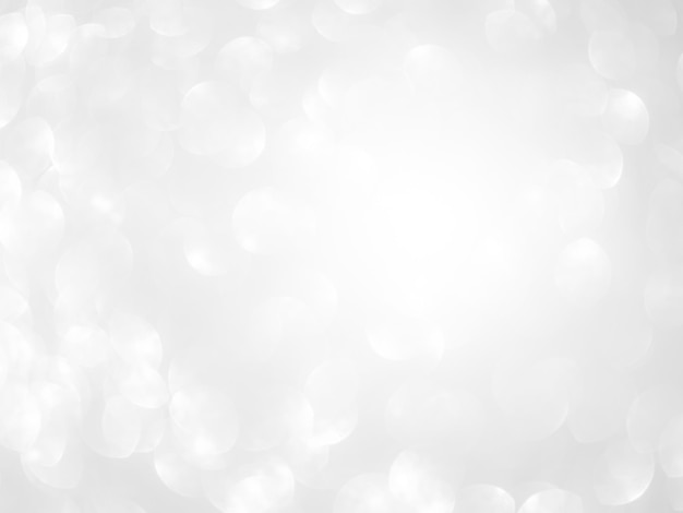 Efecto bokeh ligero textura de polvo blanco gris brillante