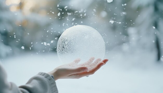 Foto el efecto bola de nieve