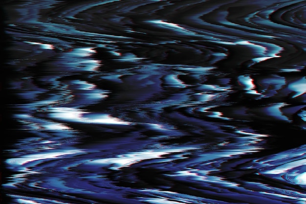 Efecto brillo abstracto enemigo mar azul