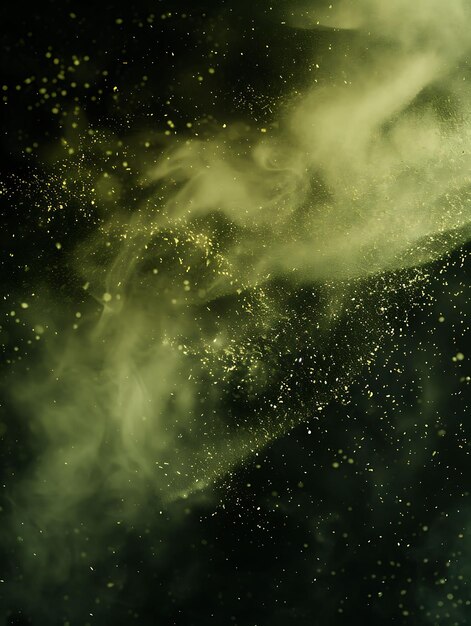 Efecto de camuflaje de polvo con patrones militares y efecto de oliva Filtre de película de textura FX BG Art